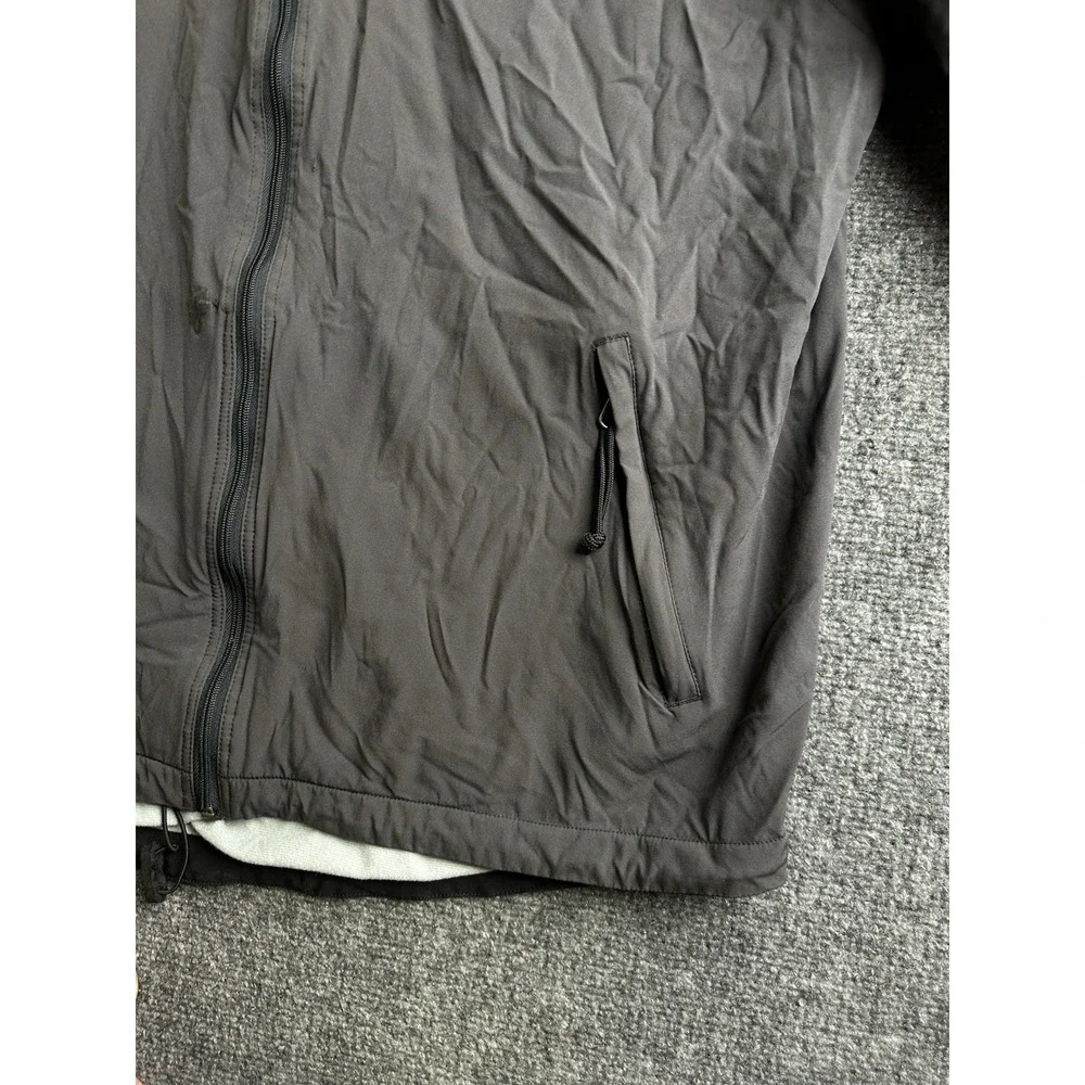 Mens Patagonia Stretch Zephur Full Zip Jacket Gray Black, Size L